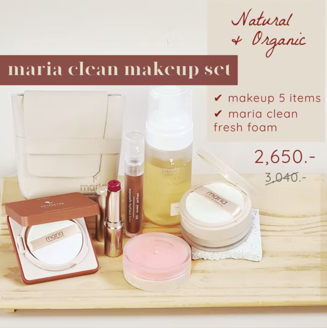 Set MARIA Natural Beauty Clean Makeup Set