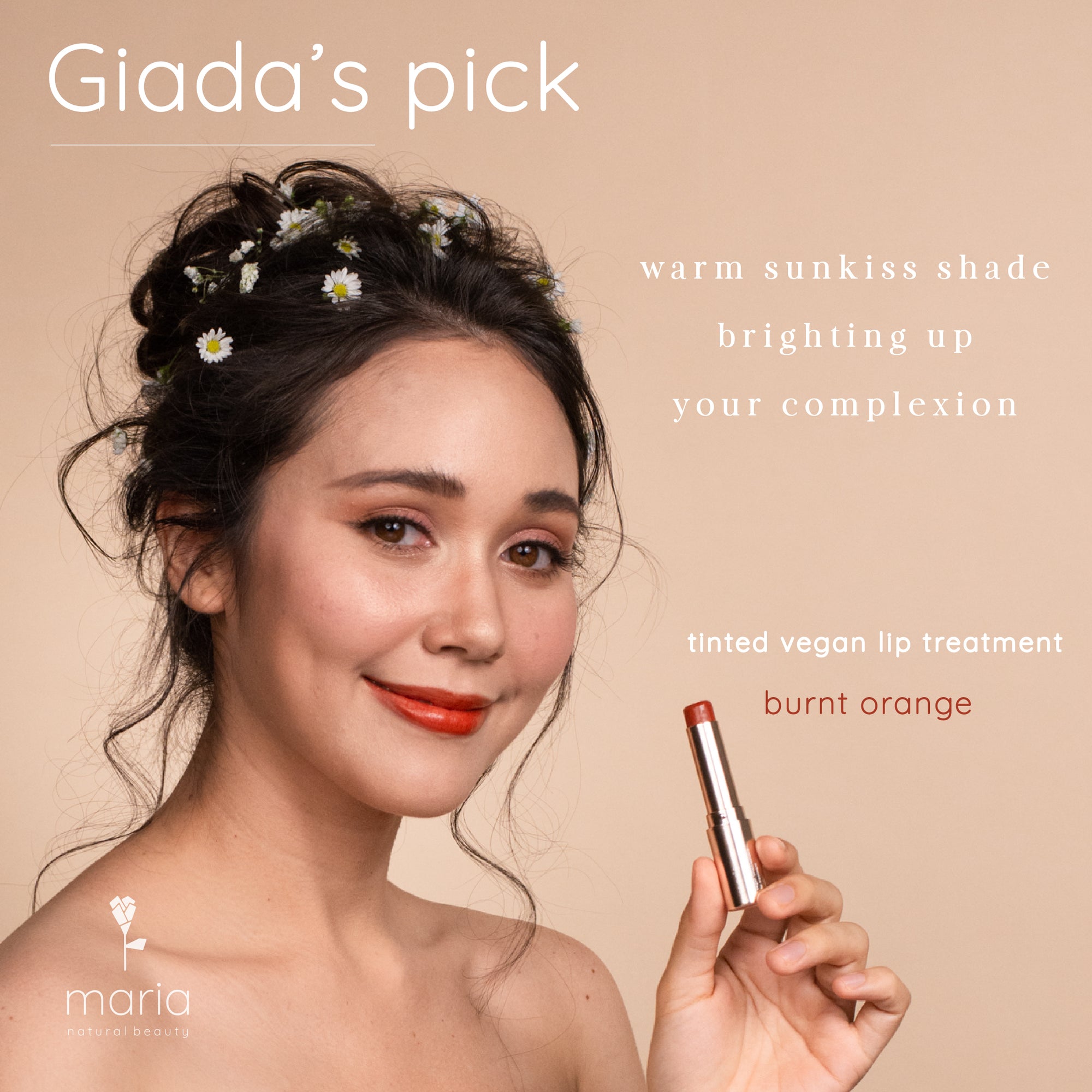 Maria Vegan Tinted Lip Treatment