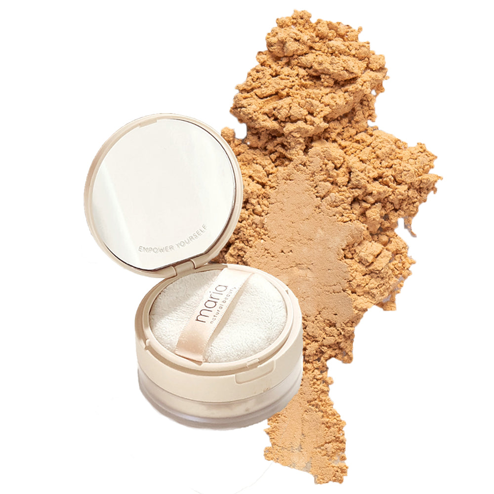 Set MARIA ACNE Mineral Powder + MARIA ACNE Cushion non-chemical sunscreen spf 50 pa+++