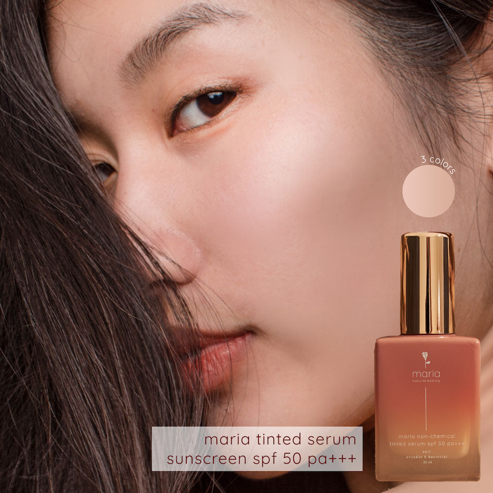 Maria Acne Tinted Serum Non-Sunscreen SPF 50 PA+++