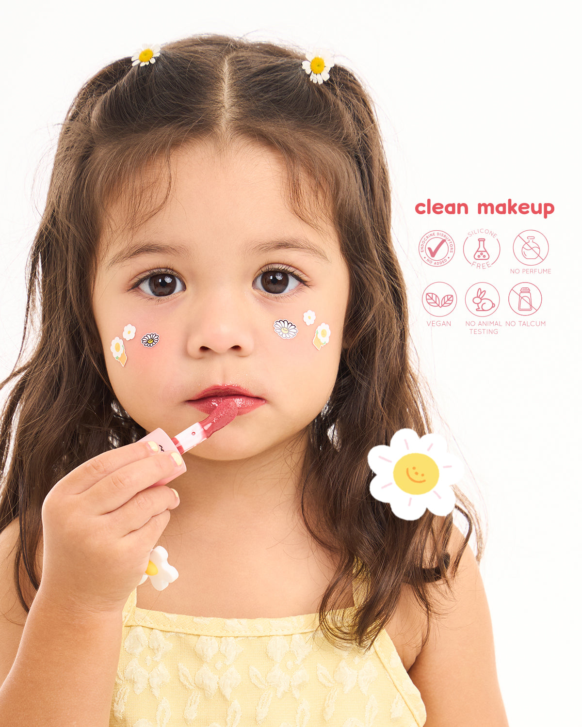 Daisy Lip Oil natural beauty  for kids