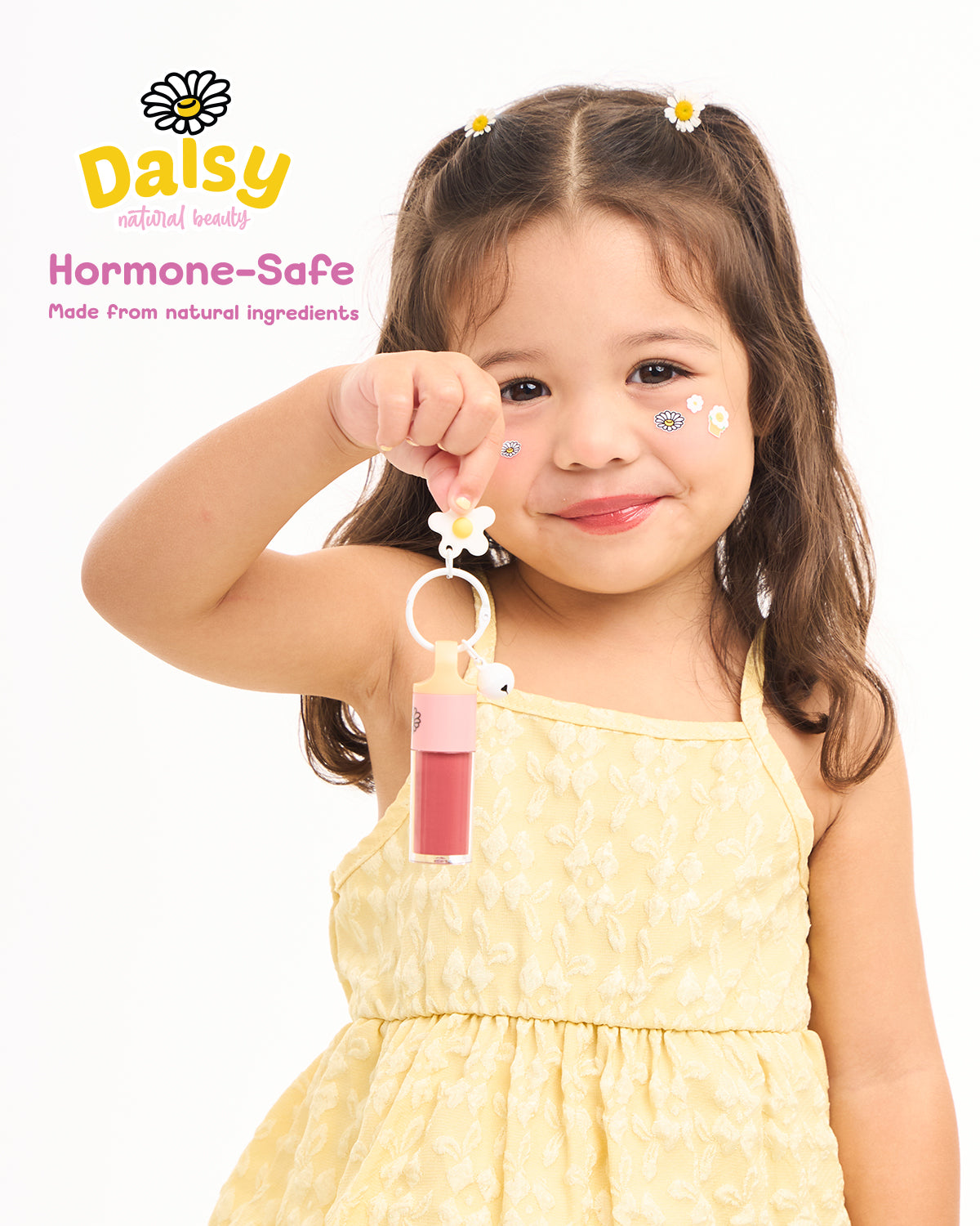 Daisy Lip Oil natural beauty  for kids