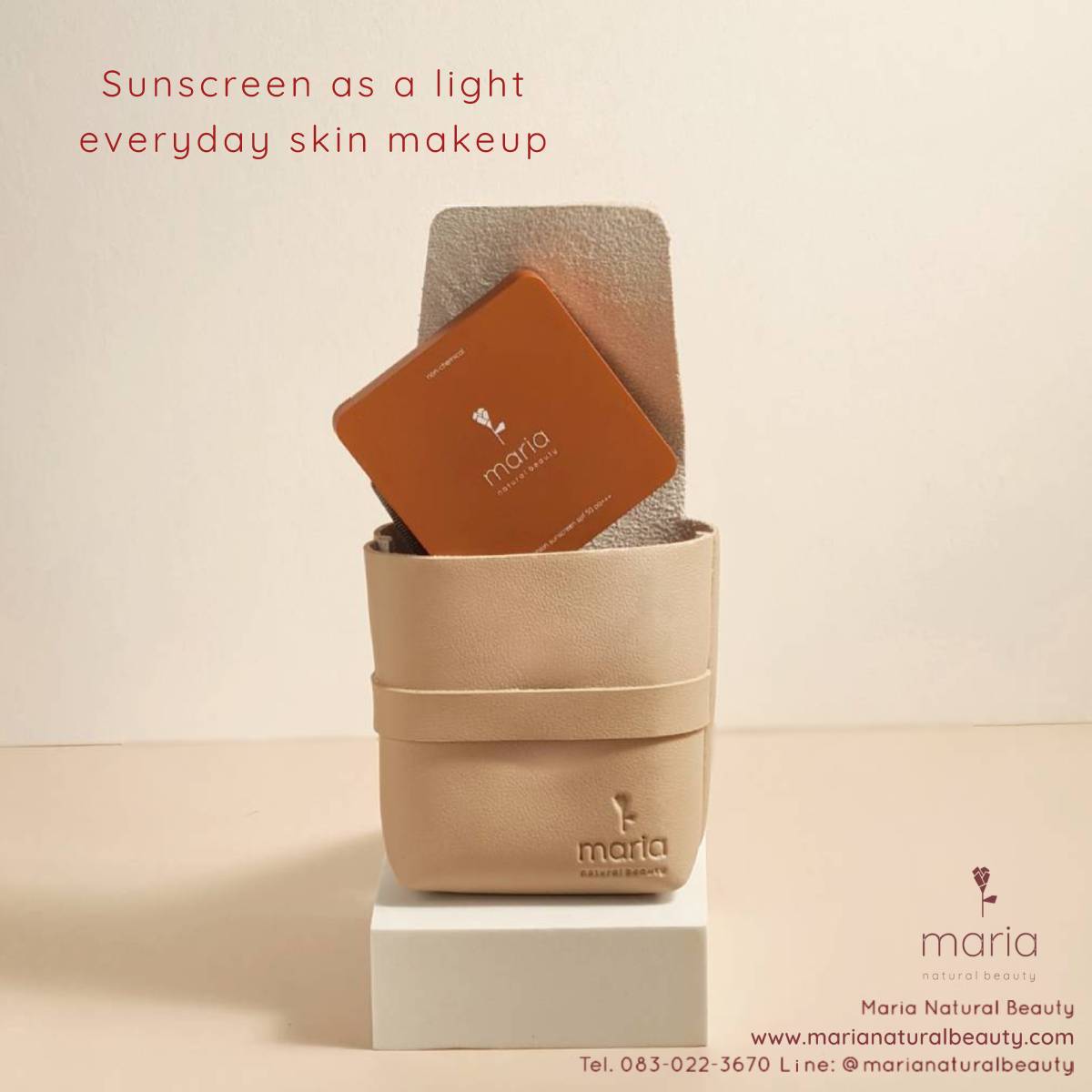 Suchion Sunscreen MARIA ACNE Longwear Cushion Sunscreen SPF 50 PA+++ – Maria Natural Beauty